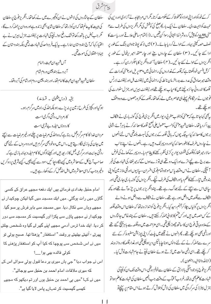 Yeh Ghazi Yeh Purisrar Banday - Tipu Sultan Part 2 d