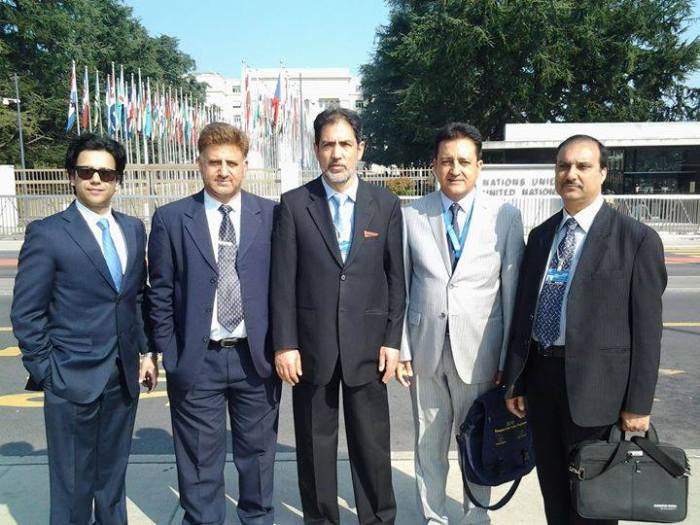 Ahmed Quraishi, Ishtiyaq Hameed, Altaf Hussain Wani, Sardar Amjad Yousaf & Syed Faiz Ali Naqshbandi