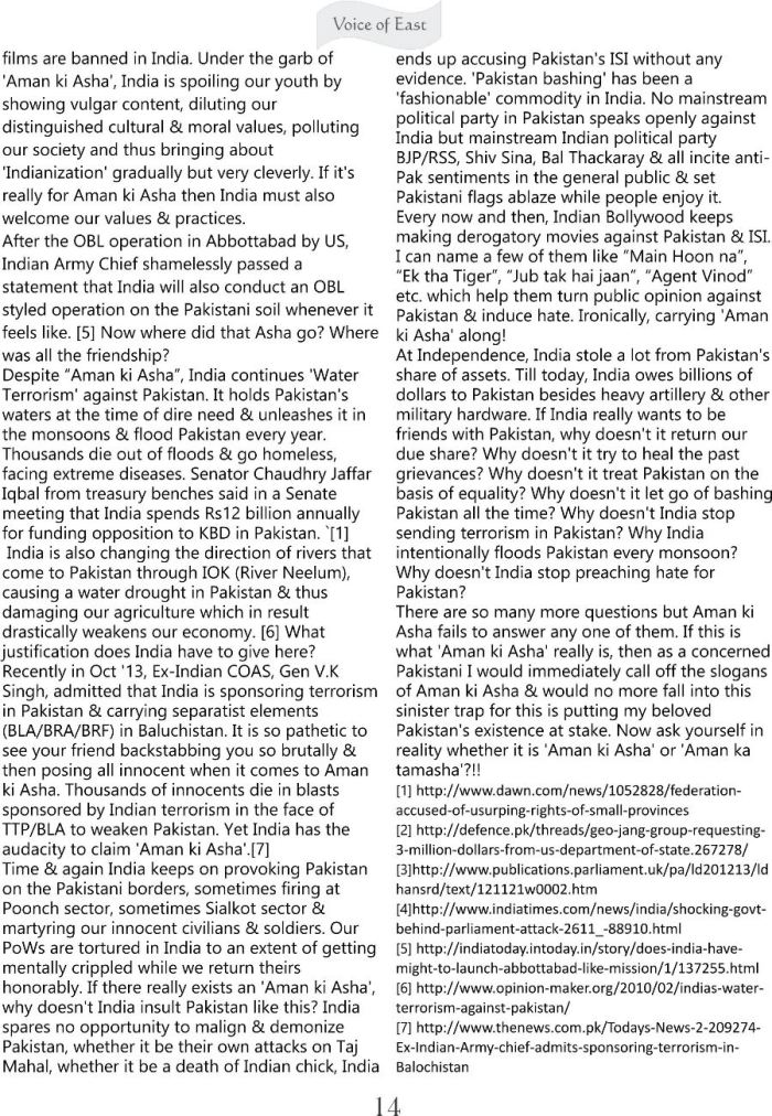 Aman Ki Asha - A critical Analysis 3