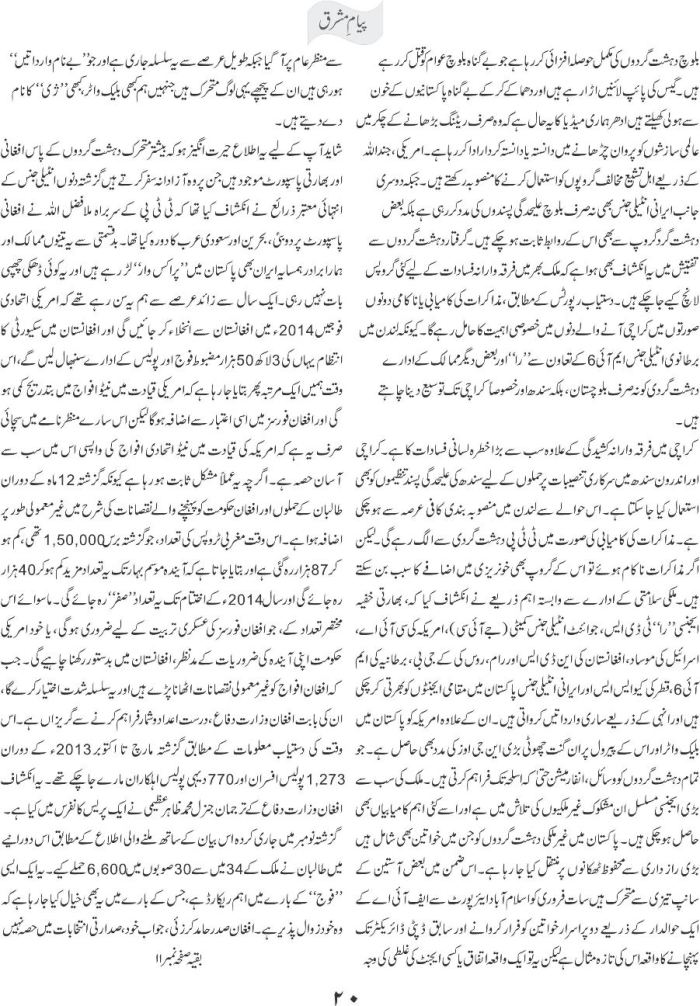 pakistan per aalmi dehshat gardon ka hamla 2