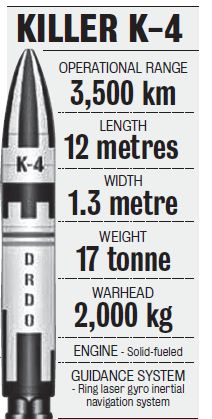 K-4 Missile